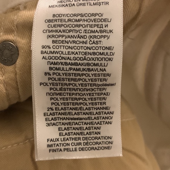 Polo Ralph Lauren Tompkins Skinny Crop White Jean raw size 26 nautical summer - Picture 9 of 16